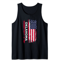 Débardeur Oklahoma pour Hommes en Noir — T-shirts pour hommes