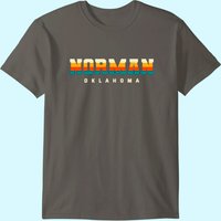 Norman Oklahoma Hometown T-Shirt for Men - Black
