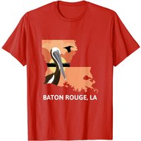 T-shirt pour hommes Baton Rouge, Louisiane — T-shirts pour hommes