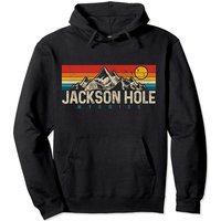 Wyoming Vintage Mountains Pride Pullover Hoodie — Mens Hoodies