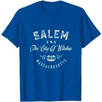 Salem The City Of Witches Massachusetts Vintage T-Shirt for Men — Mens T Shirts