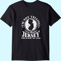 Je Ne Crie Pas, Je Suis Du New Jersey T-Shirt pour Hommes — T-shirts pour hommes