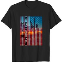 T-shirt Drapeau Américain du Nouveau-Mexique pour Hommes — T-shirts pour hommes