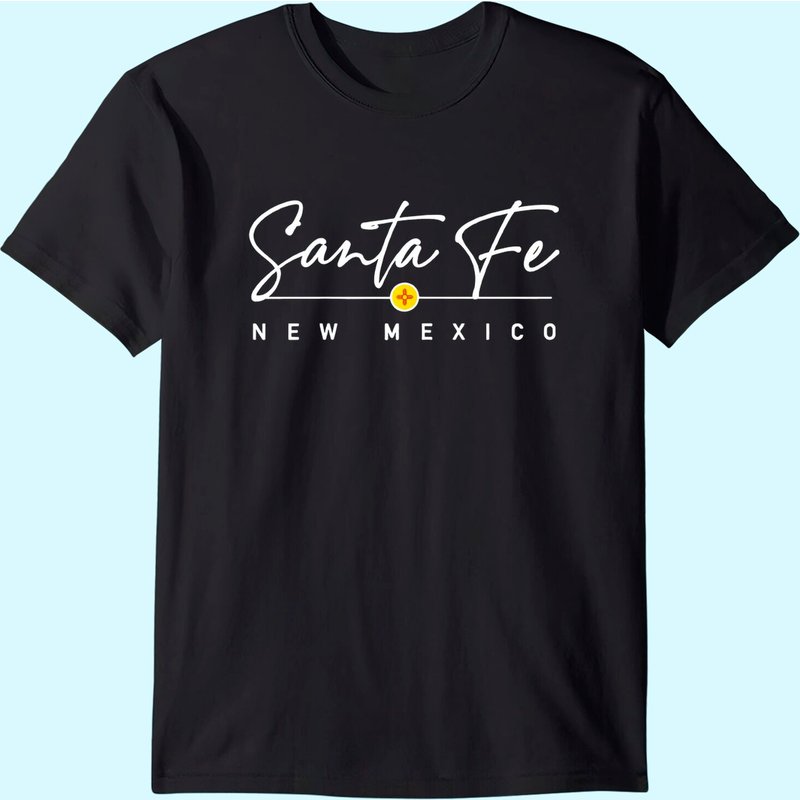 T-shirt pour hommes Santa Fe, Nouveau-Mexique — T-shirts pour hommes