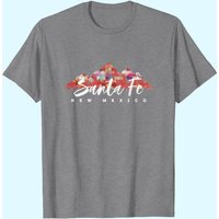 Santa Fe New Mexico Family Travel Hiking Camping Skiing T-Shirt