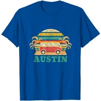 Austin Texas Men's T-Shirt in Black — Mens T Shirts