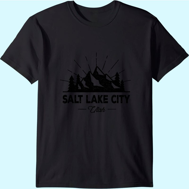 T-Shirt pour hommes Salt Lake City Utah — T-shirts pour hommes