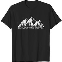 T-Shirt Olympia Washington Mountain pour hommes