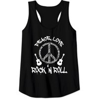 Débardeur Rock'n Roll Gift Peace Love and Rock and Roll pour hommes