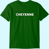T-Shirt Cheyenne pour hommes en noir