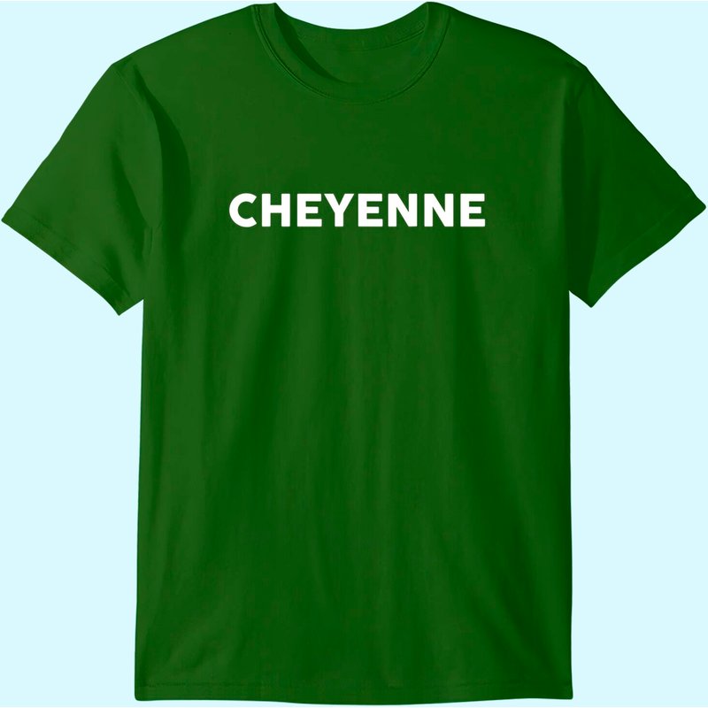 T-Shirt Cheyenne pour hommes en noir — T-shirts pour hommes