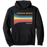Haut à capuchon Vintage 70s Virginia Beach pour unisexe — Sweats à capuche pour hommes