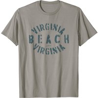T-shirt pour hommes Virginia Beach en noir