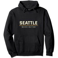 Hoodie à Capuchon Collection Seattle Washington