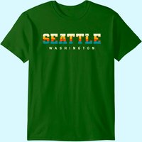 T-shirt Hometown de Seattle pour hommes