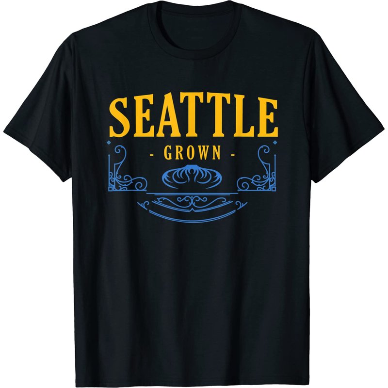 T-shirt américain Seattle Grown Washington pour hommes — T-shirts pour hommes