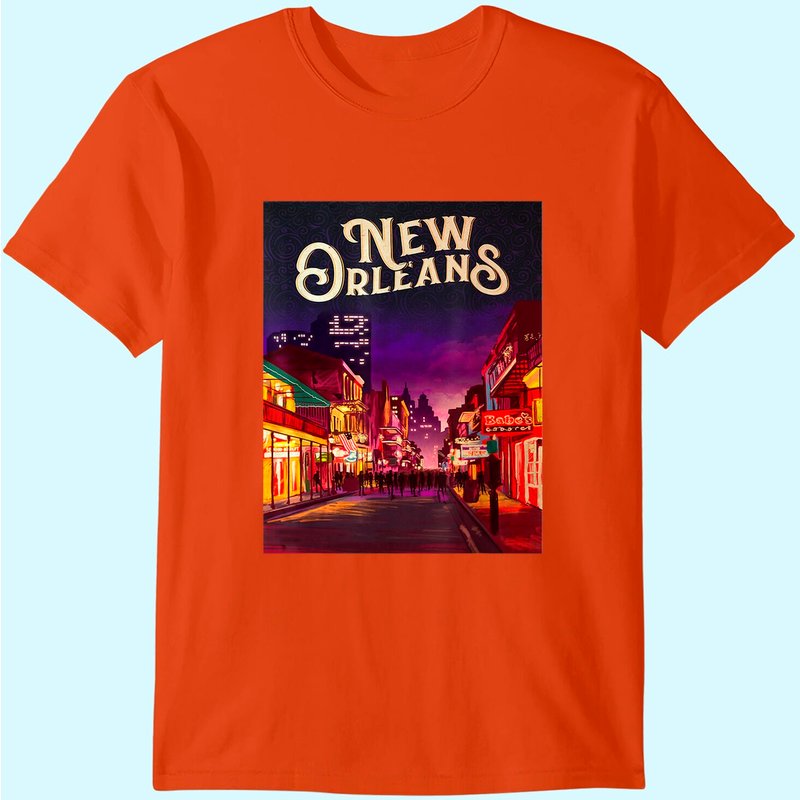 T-shirt du Quartier Français de La Nouvelle-Orléans pour hommes — T-shirts pour hommes