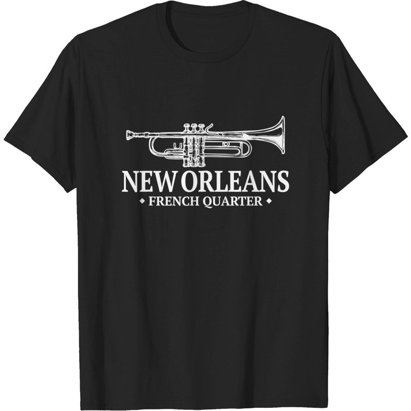 T-Shirt Quartier Français de La Nouvelle-Orléans pour Hommes — T-shirts pour hommes