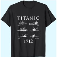 T-shirt commémoratif du Titanic pour hommes