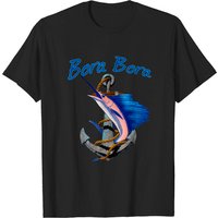 T-shirt de pêche en mer Bora Bora Swordfish Marlin Sailfish — T-shirts pour hommes