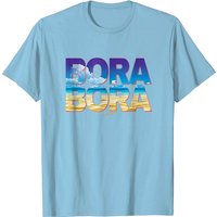Bora Bora Beach T-Shirt for Men in Black
