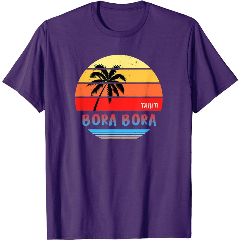 T-shirt pour hommes Bora Bora Tahiti — T-shirts pour hommes