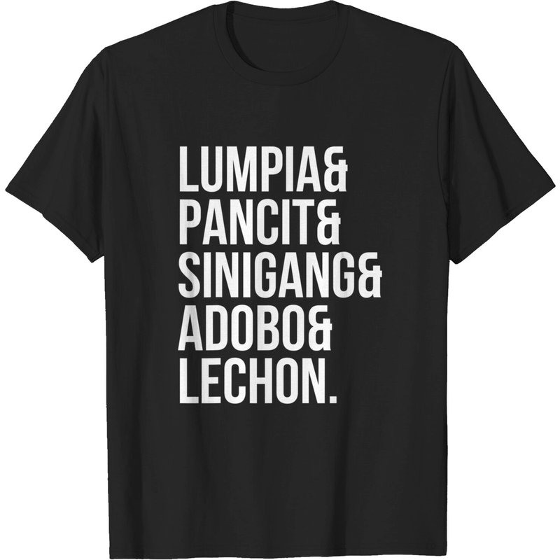 T-shirt Sinigang Adobo Lechon Nourriture Philippine Pinoy pour Hommes — T-shirts pour hommes