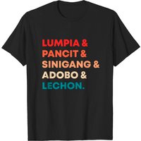 T-shirt Pancit Sinigang Adobo Lechon Filipino pour hommes — T-shirts pour hommes