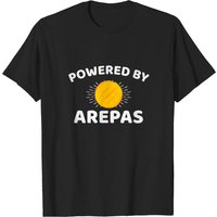 T-shirt Arepa pour hommes Powered By Arepas — T-shirts pour hommes