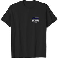 T-Shirt Officier de Police de la Ville de Baltimore pour Hommes — T-shirts pour hommes