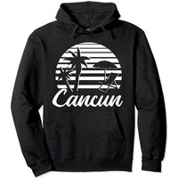 Chandail à capuchon Cancun Mexique Voyage Plage Été — Sweats à capuche pour hommes