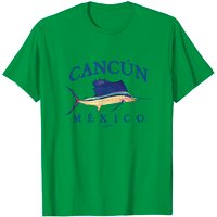 T-shirt Vintage Sailfish Cancun Mexique pour Hommes — T-shirts pour hommes