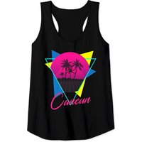 Débardeur Vintage 80s Plage Cancun pour Hommes