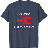 T-shirt assorti Je suis son homard pour hommes