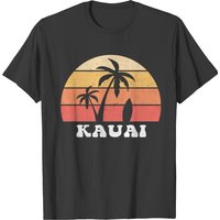 T-shirt pour hommes Kauai Hawaii Island Palm Tree — T-shirts pour hommes