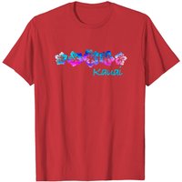 T-shirt Vintage Kauai pour hommes en noir — T-shirts pour hommes