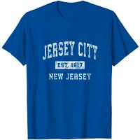 T-Shirt pour hommes Jersey City New Jersey — T-shirts pour hommes