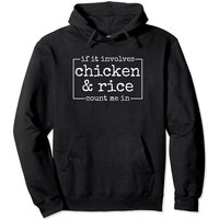 Hoodie unisexe Bodybuilding Fitness Chicken Rice — Sweats à capuche pour hommes