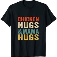 T-shirt Chicken Nugs et Mama Hugs pour les amateurs de nuggets de poulet — T-shirts pour hommes