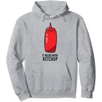It Needs More Ketchup Pullover Hoodie — Mens Hoodies