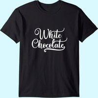 T-Shirt Chocolat Blanc pour Hommes