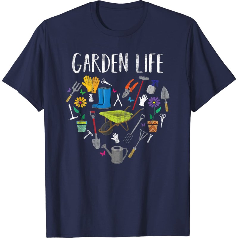 T-shirt Distressed Garden Life pour hommes - Idées cadeaux de jardinage — T-shirts pour hommes