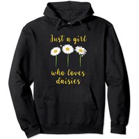 Hoodie Juste une Fille qui Aime les Marguerites et les Abeilles — Sweats à capuche pour hommes