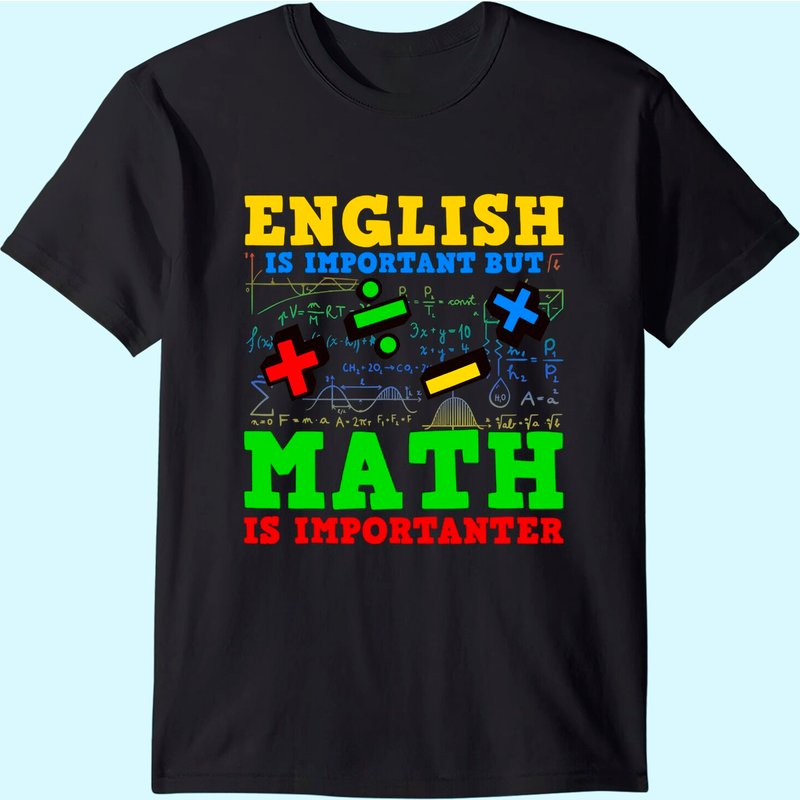 T-Shirt Math Teacher Student Mathematician pour hommes