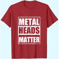 Metalheads Matter Heavy Mano Cornuta Bassist T-Shirt for Men