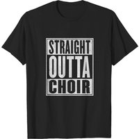 T-shirt Straight Outta Choir pour hommes — T-shirts pour hommes