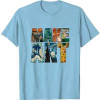 Make Art Humor Painting T-Shirt for Men