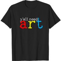 T-shirt d'Artiste pour Hommes en Noir — T-shirts pour hommes