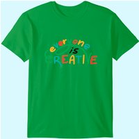 T-Shirt Art Teacher Everyone Is Creative pour hommes — T-shirts pour hommes