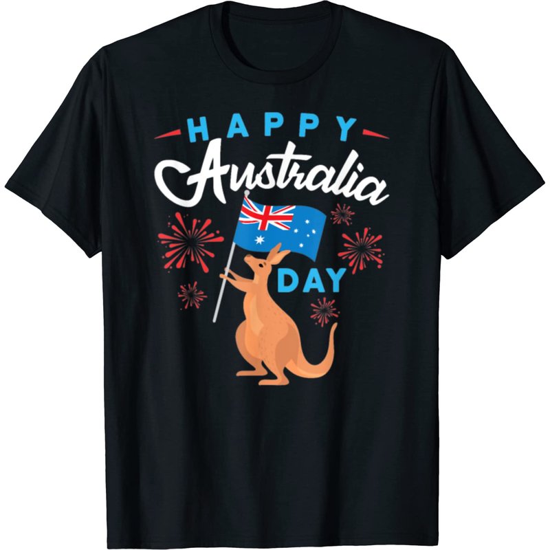 T-shirt pour hommes Joyeuse Journée de l'Australie — T-shirts pour hommes